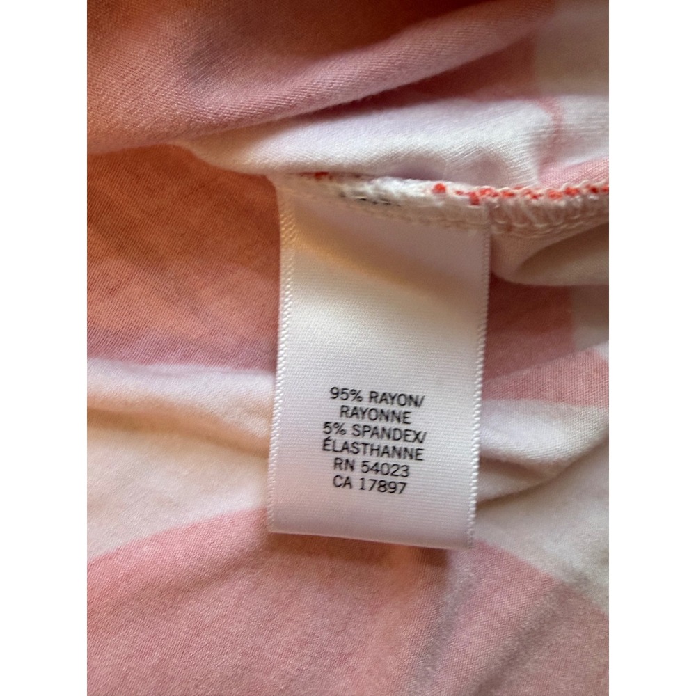 Banana Republic Orange White Geometric Circle Print Sleeveless Maxi Dress Small - Picture 10 of 11